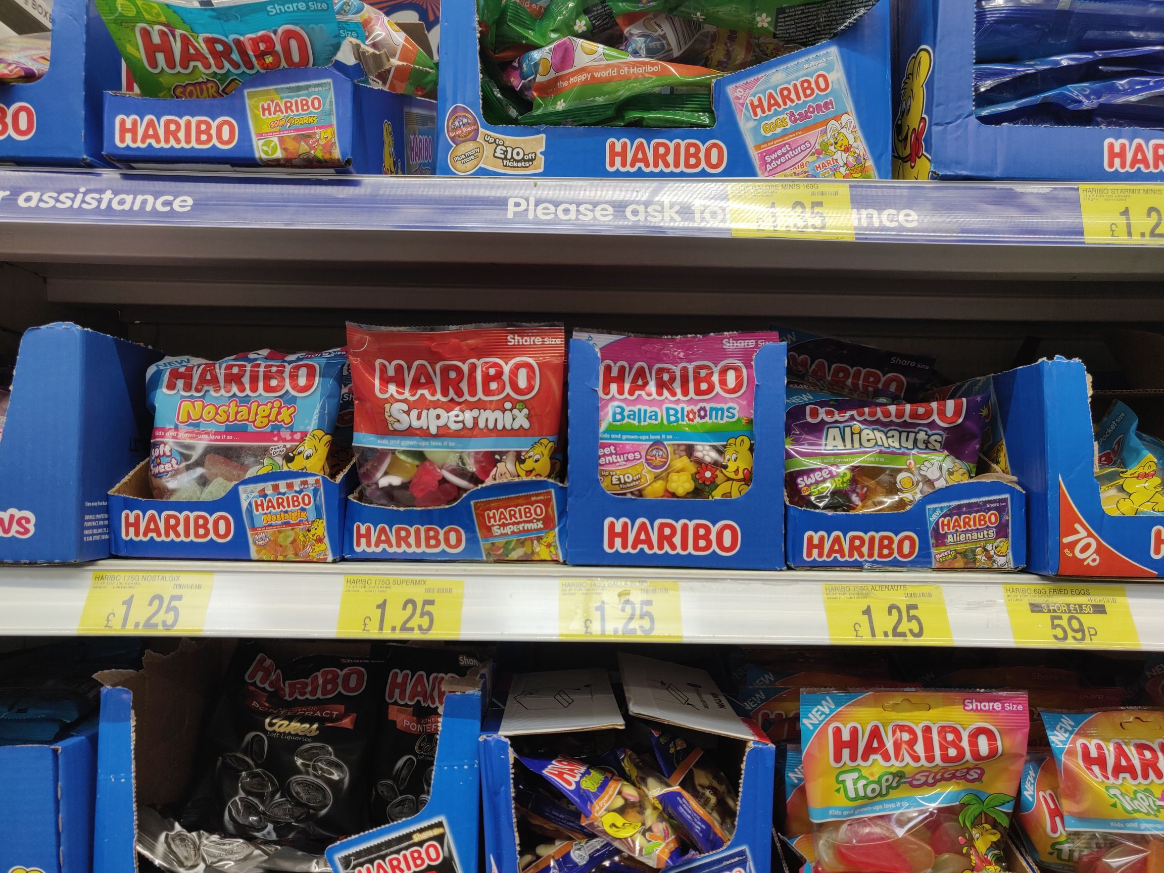 Haribo Tangfastics Halal