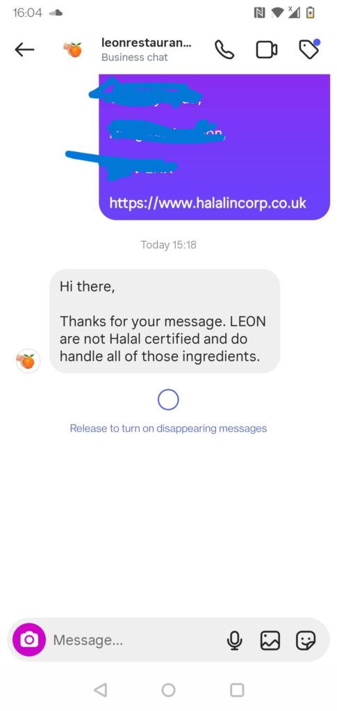 Is Leon Halal