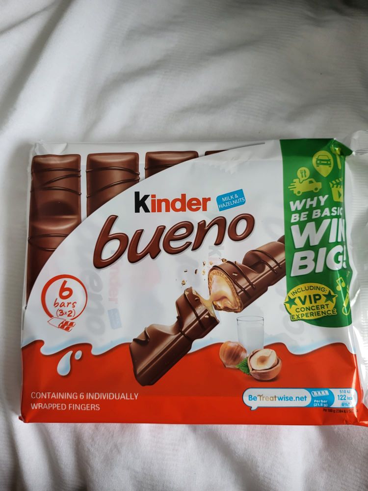 Is Kinder Bueno Halal? Original Picture By Halal Incorp